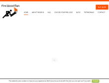 Tablet Screenshot of buyfirewood.ie